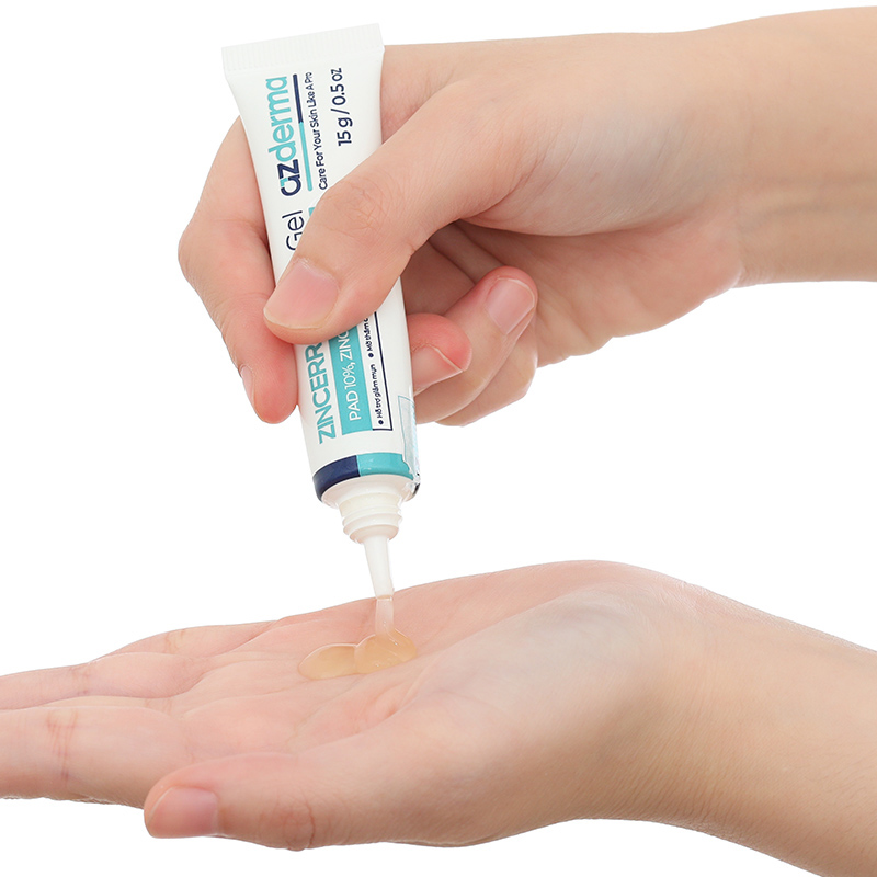 Gel Azderma Zincerra Acne giảm mụn sưng viêm tuýp 15g - 10